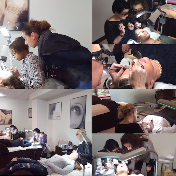 Lash extension advanced training
